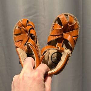 Leather Little Love Bug Kids Sandals
